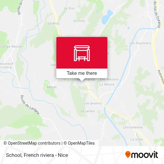 Ecole map