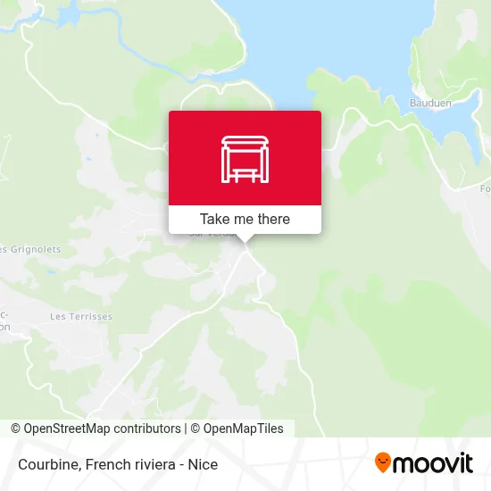 Courbine map