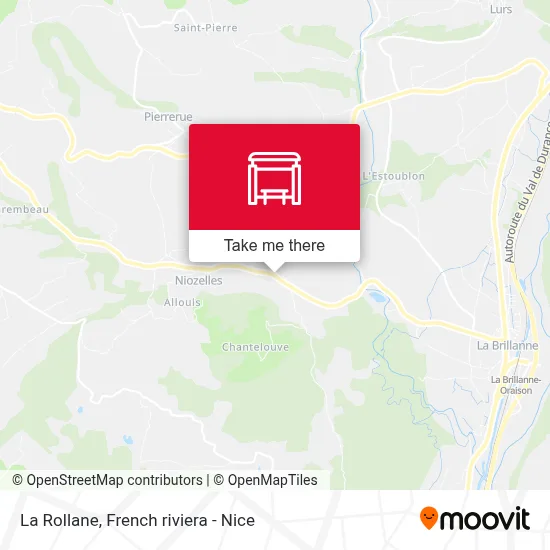 La Rollane map