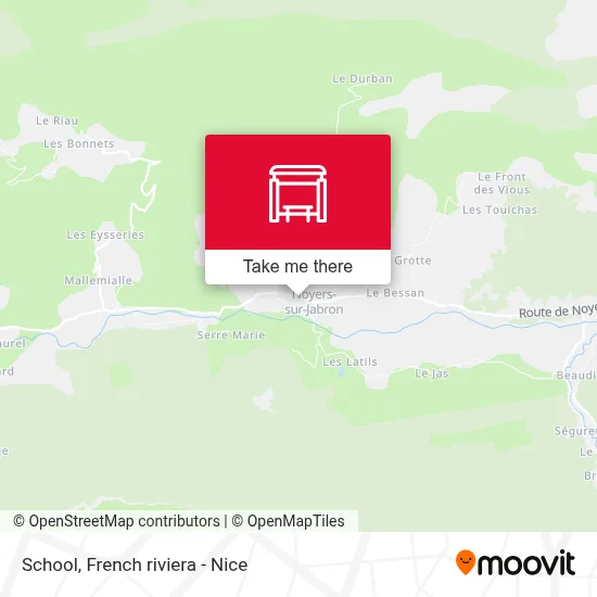 Ecole map