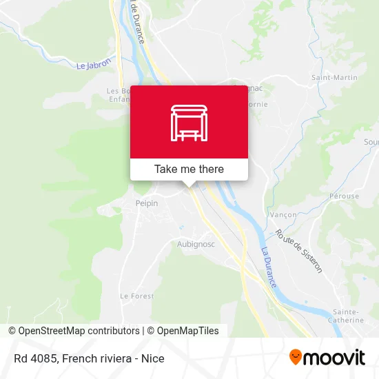 Mapa Rd 4085
