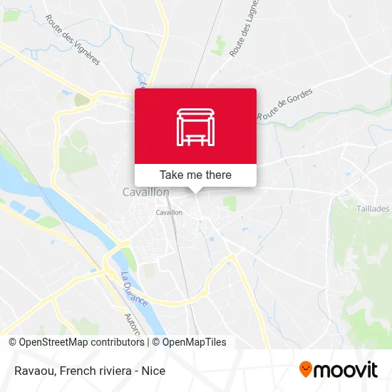Mapa Ravaou