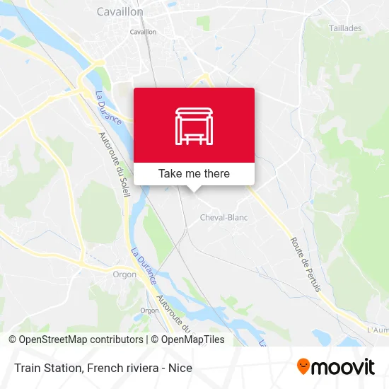 La Gare map