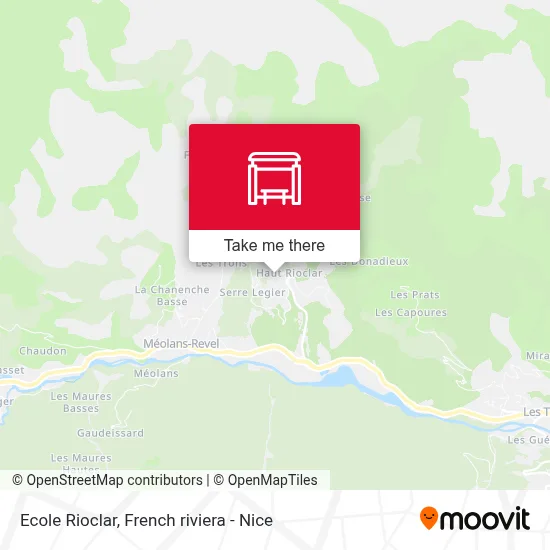 Ecole Rioclar map