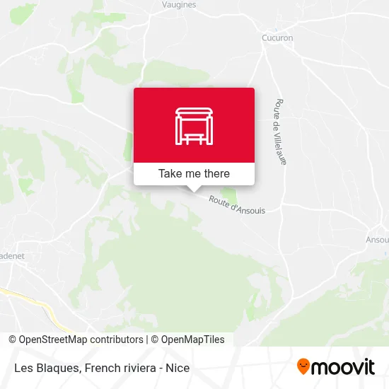 Les Blaques map