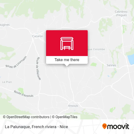 La Palunaque map