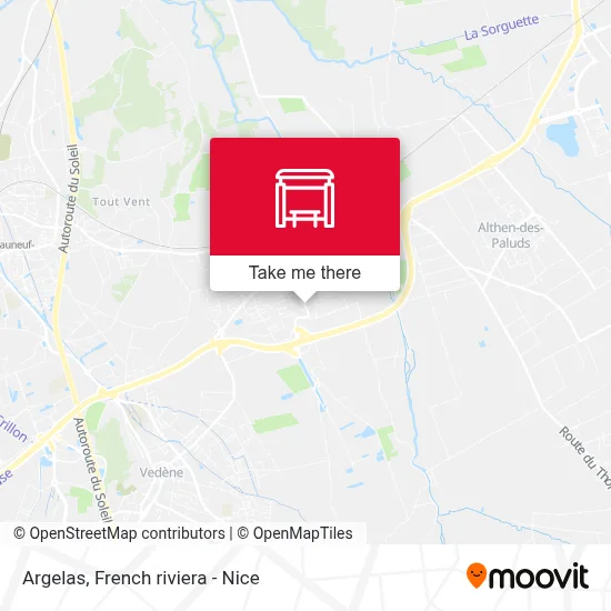 Argelas map