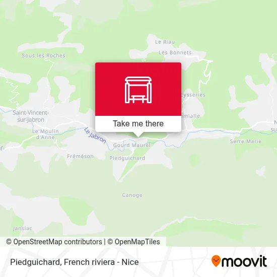 Piedguichard map
