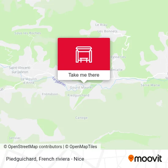 Piedguichard map