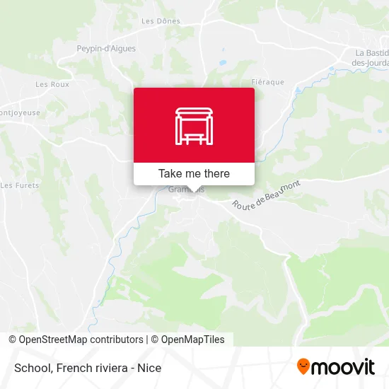 Ecole map