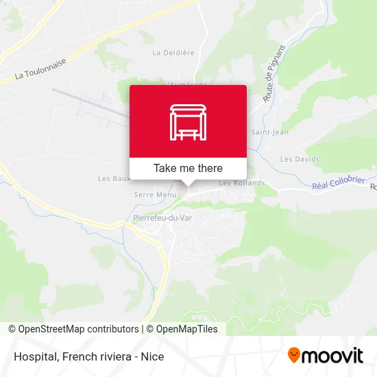 Hopital map