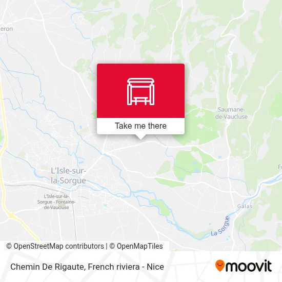 Chemin De Rigaute map
