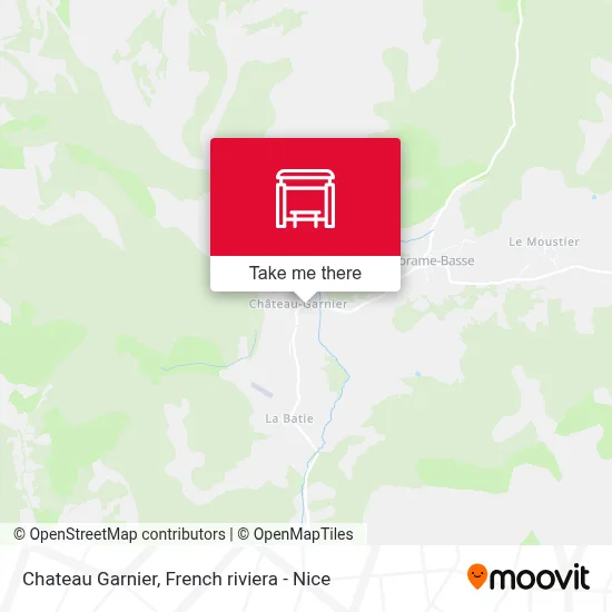 Chateau Garnier map
