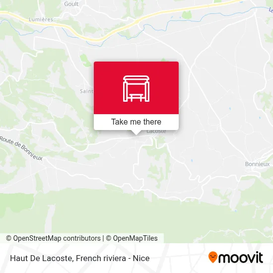 Haut De Lacoste map