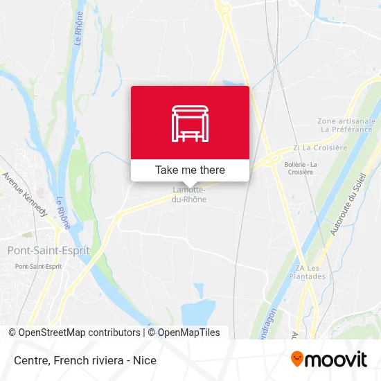 Mapa Centre