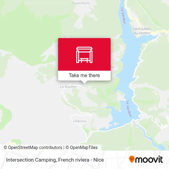 Mapa Intersection Camping
