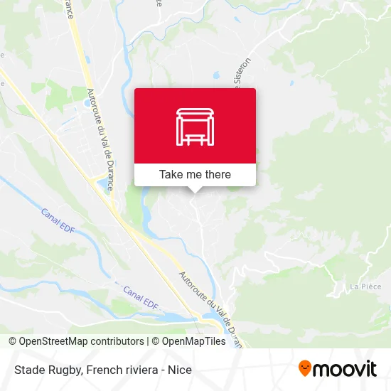 Stade Rugby map