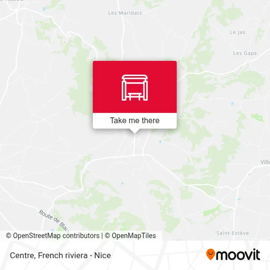 Mapa Centre