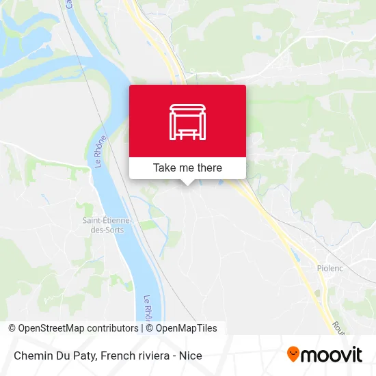 Chemin Du Paty map