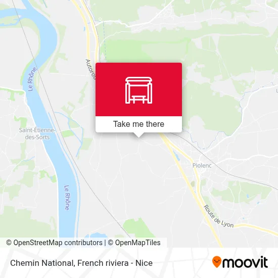 Chemin National map