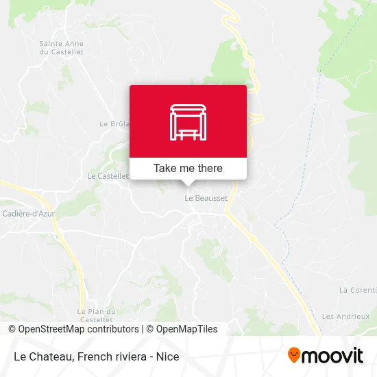 Le Chateau map