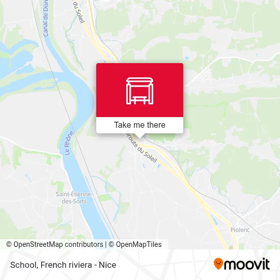 Ecole map