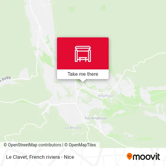 Le Clavet map