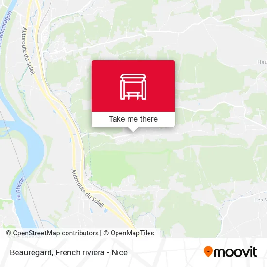 Beauregard map