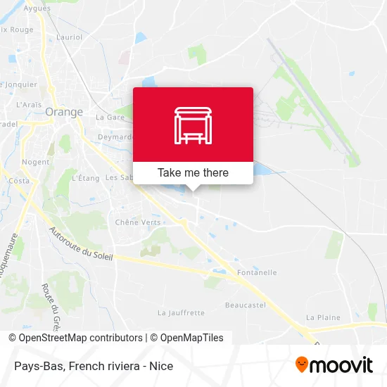 Pays-Bas map