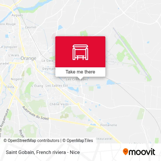 Saint Gobain map