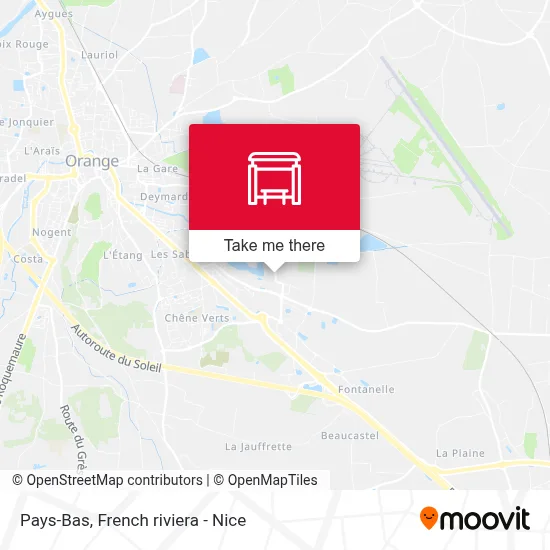 Pays-Bas map