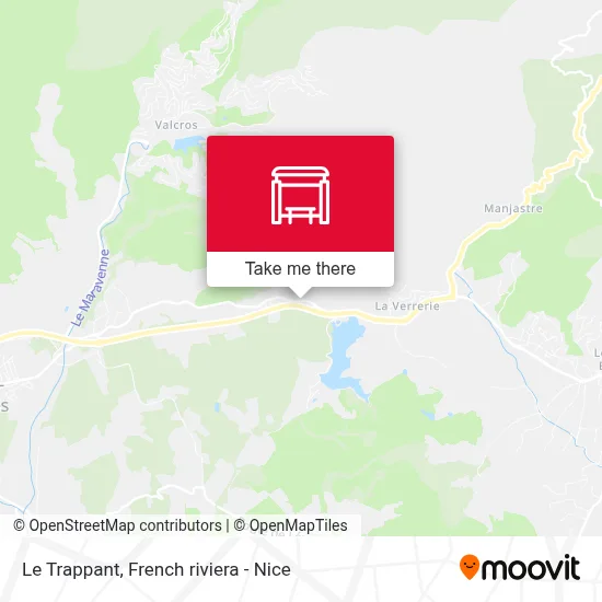 Le Trappant map