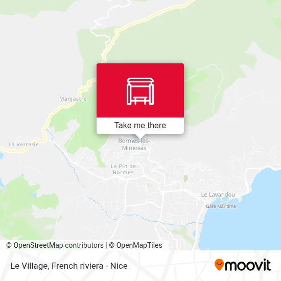 Le Village map