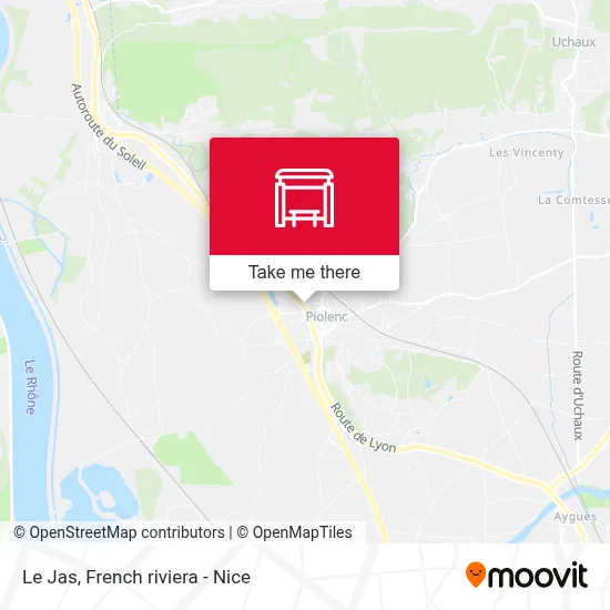 Le Jas map