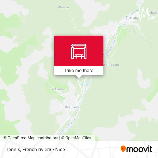 Tennis map