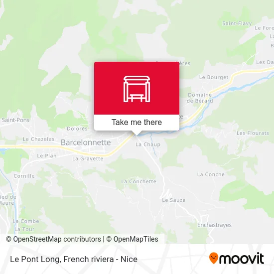 Le Pont Long map