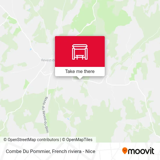Combe Du Pommier map