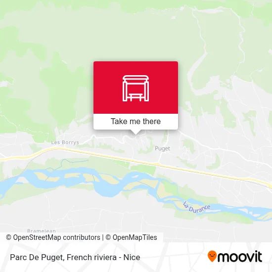 Parc De Puget map
