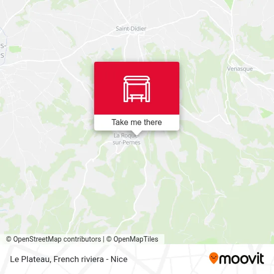 Le Plateau map