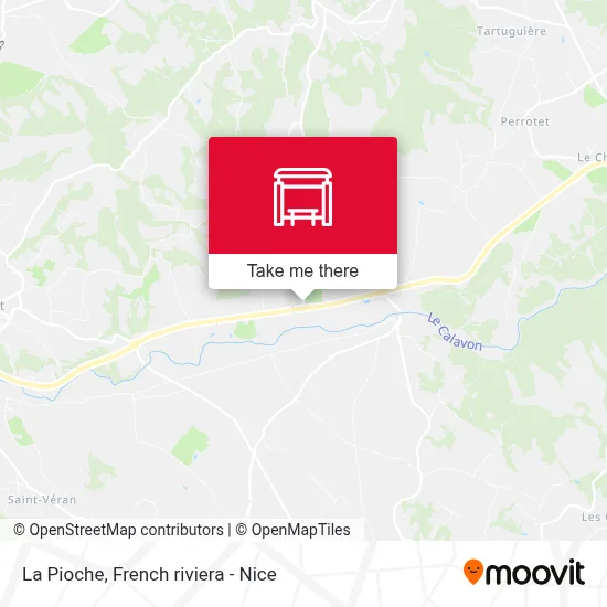 La Pioche map