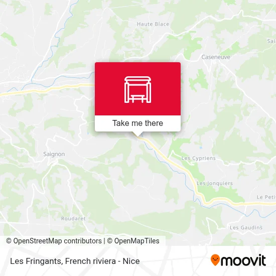 Les Fringants map