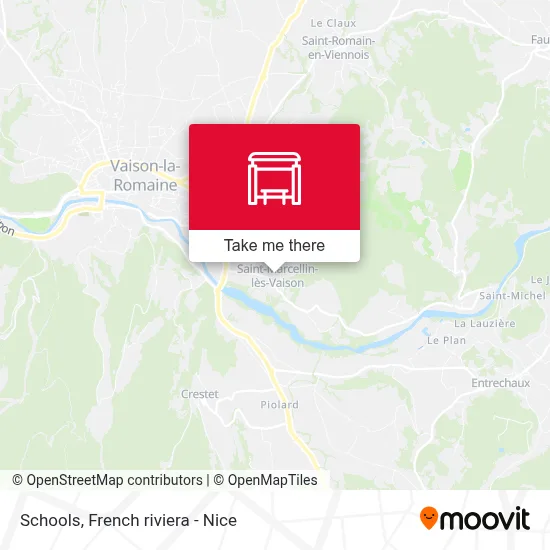 Ecoles map