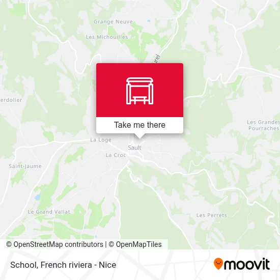 Ecole map