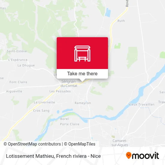 Lotissement Mathieu map