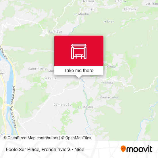 Ecole Sur Place map