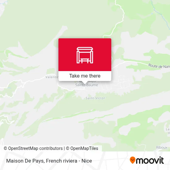 Maison De Pays map