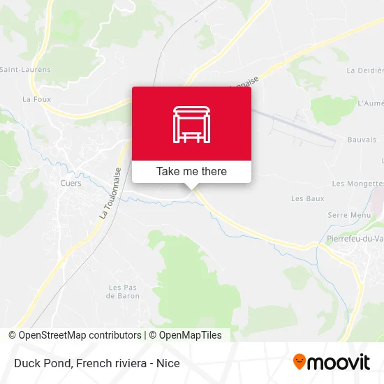 Mare Aux Canards map