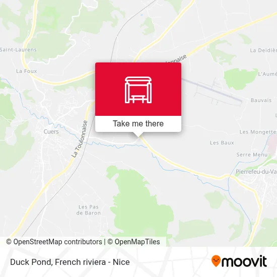 Mare Aux Canards map