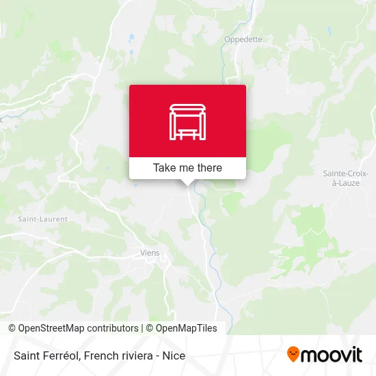 Saint Ferréol map