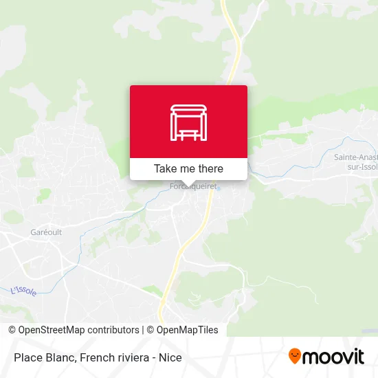 Place Blanc map